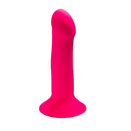 Перезаряжаемый вибратор на присоске розовый Hitsens 2 Pink Motor