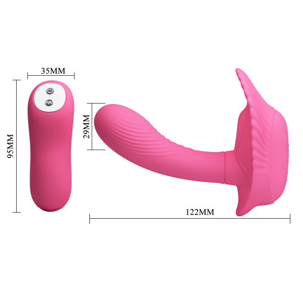 Многофункциональный вибратор Pretty Love Shell Stimulator