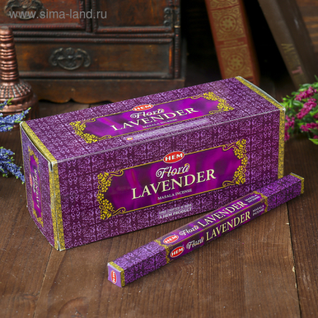 Благовония HEM "Flora Masala Lavander" (8 палочек)