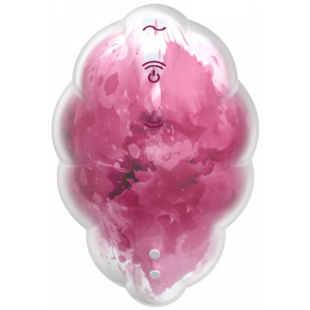 Вакуумно-волновой стимулятор с вибрацией розовый Cloud Dancer Satisfyer