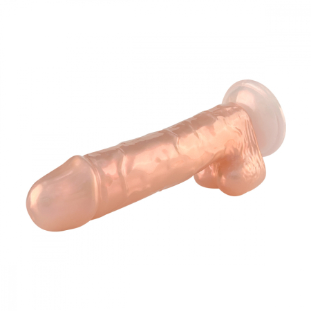 Перламутровый розовый фаллоимитатор на присоске Keshi Pearl