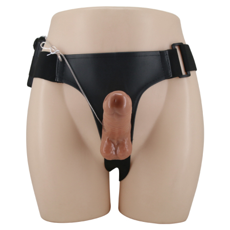 Страпон с вибрацией Ultra Passionate Harness Realdeal Penis Baile 