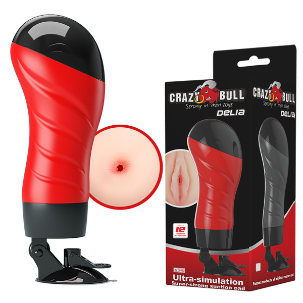 Мастурбатор с присоской Crazy Bull Delia Baile 