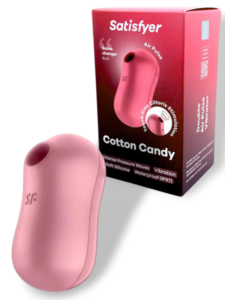 Вакуумно-волновой вибратор розовый Cotton Candy Satisfyer 