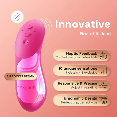 Вибратор для пар We-Vibe Chorus Pro розовый