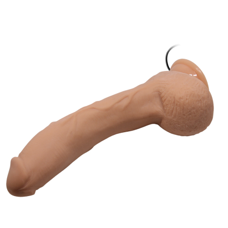 Большой реалистичный вибратор изогнутый формы Baile 27 см