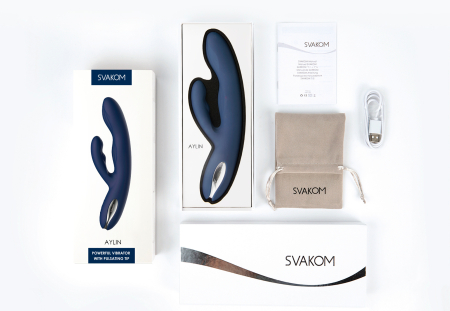 Вибратор-кролик с пульсацией Svakom Aylin