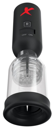 Мастурбатор с вибрацией PDX Elite Tip Teazer Power Pump