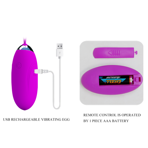 Виброяйцо с пультом Pretty Love Jenny