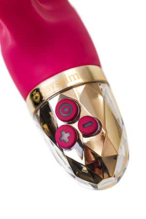 Вибратор-кролик перезаряжаемый розовый Mystim Hop Hop Bob