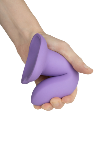 Нереалистичный фаллоимитатор Lola Toys Emotional Plus Purple 13 см