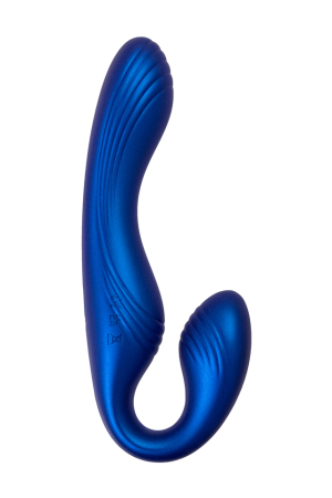 Страпон безремневой перезаряжаемый с пультом ДУ и возможностью управления через смартфон L`Eroina APP ARDEE