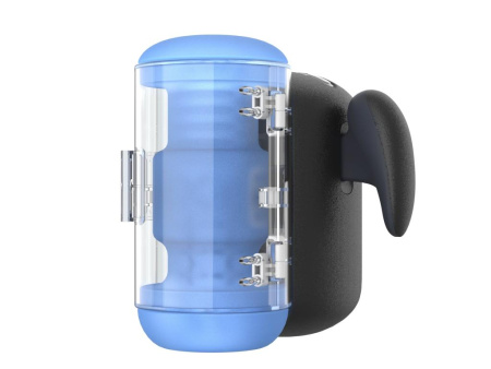 Инновационный робот-мастурбатор с функциями пенетрации, вибрации и нагрева Black Knight