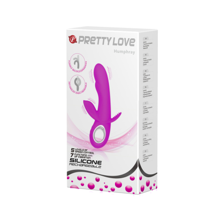 Перезаряжаемый вибратор-кролик Pretty Love Humphray