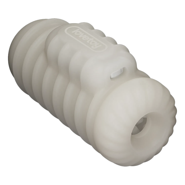 Рельефная вибронасадка на пенис Knights Ring Vibrating Dual Purpose Sleeve-Wavy