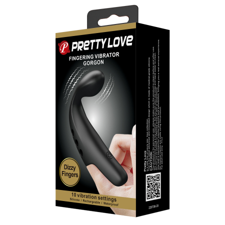 Вибронасадка на палец Pretty Love Gorgon