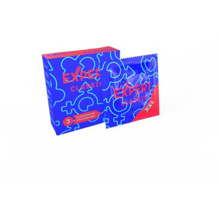 Презервативы увеличенного размера EXPERT Classic XXL (3 шт)