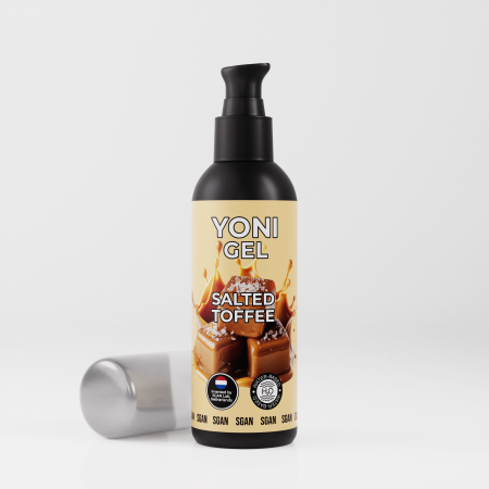 Лубрикант для орального секса со вкусом соленой карамели SGAN YONI GEL (100 мл)
