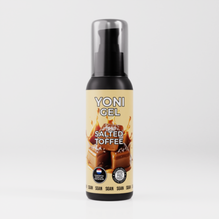 Лубрикант для орального секса со вкусом соленой карамели SGAN YONI GEL (100 мл)