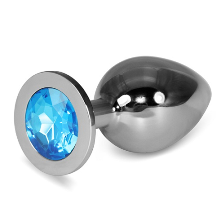Анальная пробка High Sky Rosebud Silver L