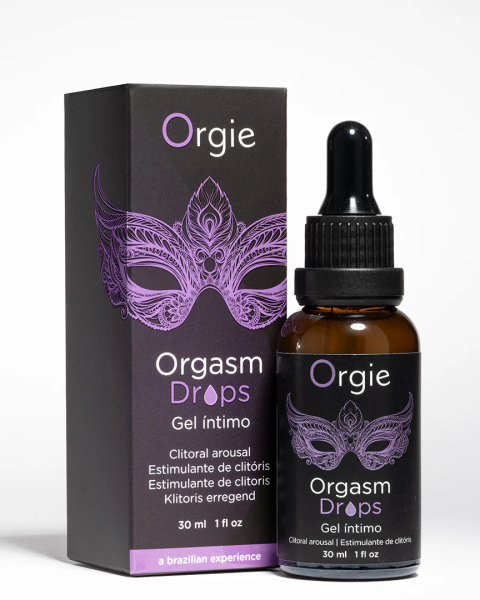 Возбуждающий гель для клитора с разогревающим эффектом ORGIE Orgasm Drops 30 мл