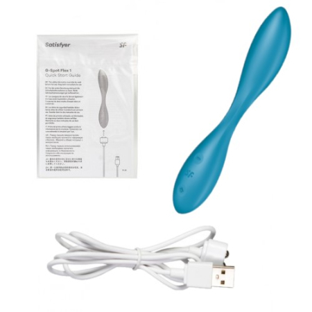 Гибкий вибратор для точки G синий G-Spot Flex 1 Satisfyer 