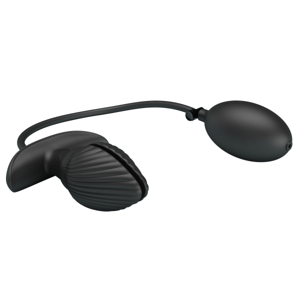 Надувная перезаряжаемая анальная втулка с вибрацией Pretty Love Manson