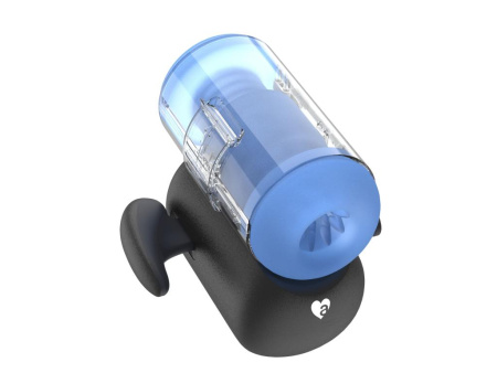 Инновационный робот-мастурбатор с функциями пенетрации, вибрации и нагрева Black Knight