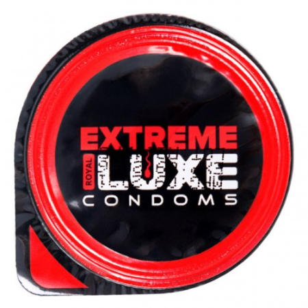 Презерватив Luxe Extreme Безумная Грета с ароматом ванили 1 шт