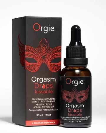 Возбуждающий гель для клитора ORGIE Orgasm Drops Kissable 30 мл