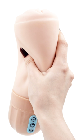 Реалистичный мастурбатор вагина с эффектом вакуума