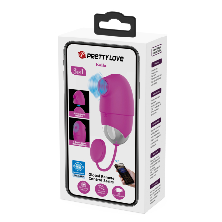 Клиторальный стимулятор Pretty Love Kaila