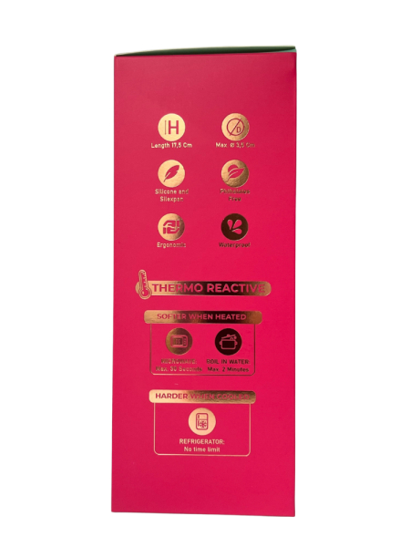 Фаллоимитатор на присоске с с эффектом памяти розовый Hitsens 04