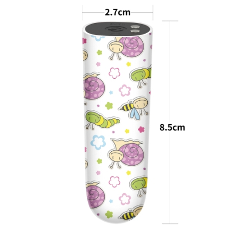 Перезаряжаемый мини вибратор LoveToy Snails Massager