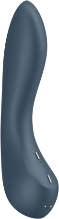 Вибратор для точки G с эффектом прикосновений темно-синий G-Spot Wave 4 Satisfyer 