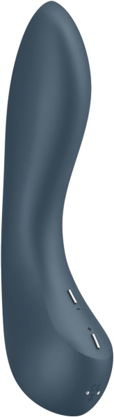 Вибратор для точки G с эффектом прикосновений темно-синий G-Spot Wave 4 Satisfyer 