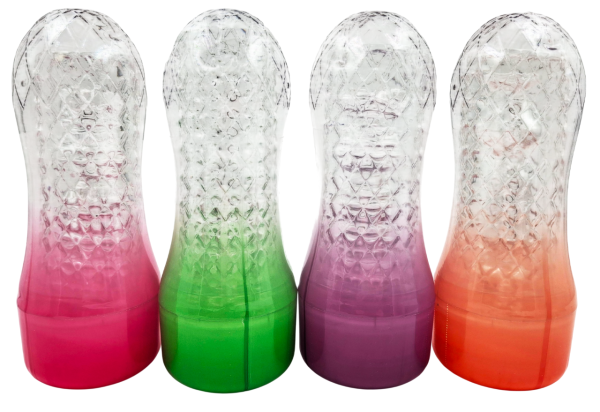 Мастурбатор в прозрачной колбе Rainbow Masturbation Cup