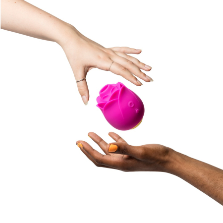 Бесконтактный вакуумный клиторальный стимулятор Romp Suction Rose