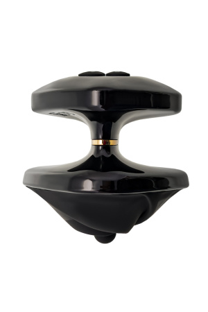 Вибратор с электростимуляцией черный Mystim Heart ́s Desire