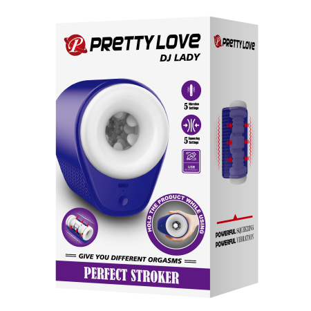 Мастурбатор-строкер автоматический Pretty Love DJ Lady 