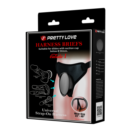 Трусики для страпона Pretty Love Caludio 1