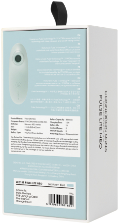 Мембранно-волновой клиторальный стимулятор перезаряжаемый мятный SVAKOM Pulse Lite Neo