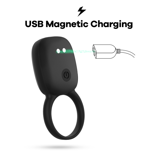 Виброкольцо на пенис и мошонку Hank Cock Ring