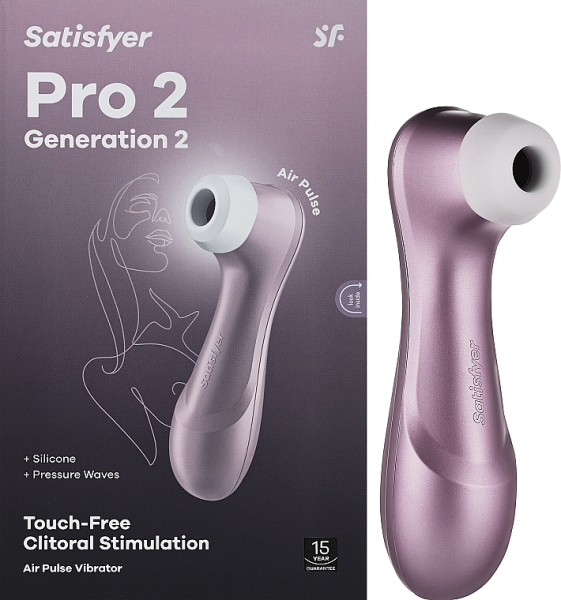 Вакуумно-волновой бесконтактный стимулятор клитора Pro 2 Generation 2 Satisfyer 