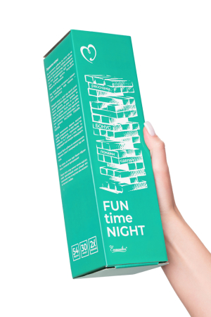 Игра для компании Eromantica "Падающая башня Fun time night"