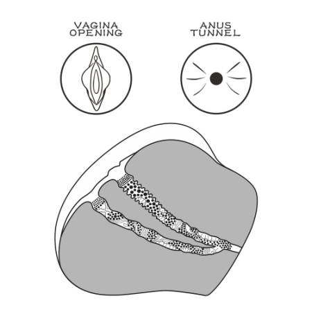 Реалистичный мастурбатор Streetgirls 4 Lovetoy