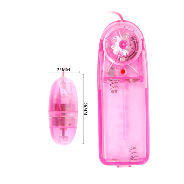 Вибропуля с пультом управления Baile Classic Pink Egg