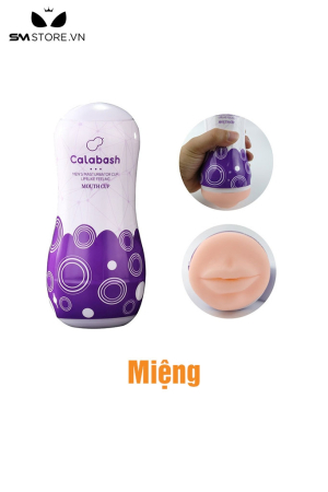 Мастурбатор в колбе ротик Calabash Cup