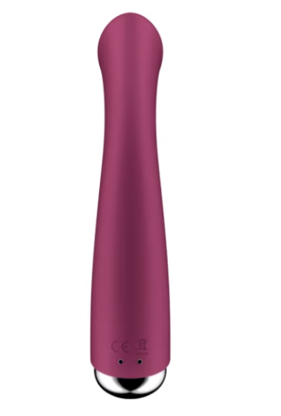 Вибратор с ротаций красный Satisfyer Spinning G-Spot 1