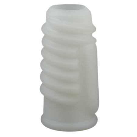 Рельефная вибронасадка на пенис Vibrating Spiral Knights Ring